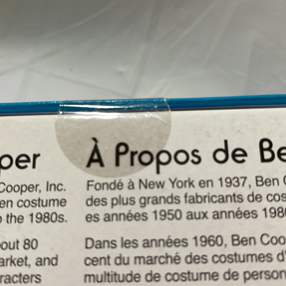 NEW 50th Anniv. Star Wars DARTH VADER Ben Cooper Halloween Mask Costume Adult - Picture 7 of 9